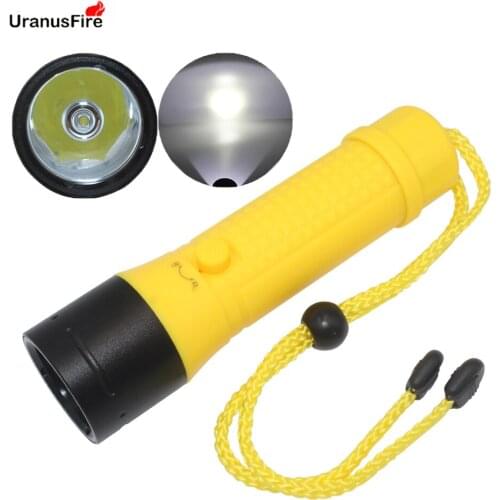 UranusFire Usb Rechargeable Diving Flashlight XML L2 Led Scuba Light Built In Battery Torch Waterproof Advanced Switch