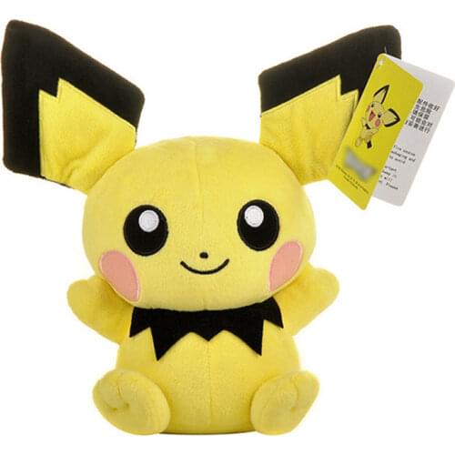 Pichu Squirtle Bulbasaur Cubone Eevee Snorlax Lapras Kids Gift Pokemon Plush Doll Pikachu Stuffed Toys for Children