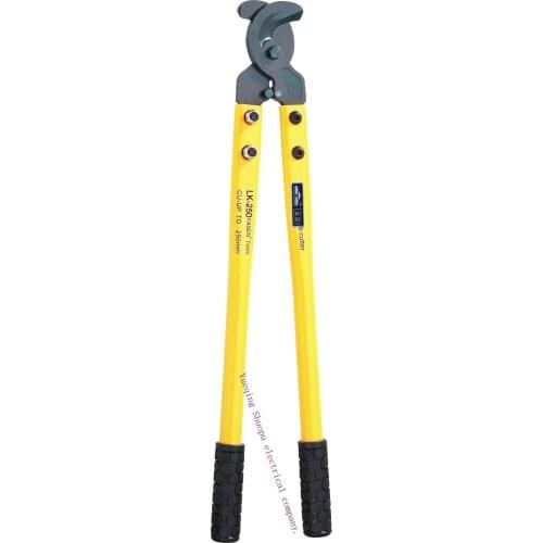 LK-250 250mm2 Max cutting Hand Cable Cutter Plier, Wire Cutter Plier, Hand Tool, not for cutting steel or steel wire