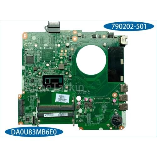Best Value 790202-501 For HP 15-F018DX 15-N 019DX 15-F162DX Laptop Motherboard DA0U83MB6E0 I3-4030U 100% Tested