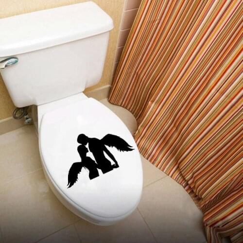 Love Sex Naked Angels Vinyl Wall Sticker Toilet Decal Bathroom Decor 6WS0069