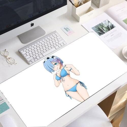 Cute sexy mouse pad super creative tide big game computer keyboard office long table mat kawaii desk girl bedroom bedromouse pad