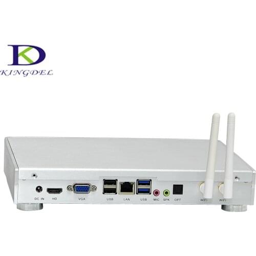 With Fan Mini PC Intel Dual Core i3 5005U Intel HD Graphics 5500 support HDMI VGA SD Card 2USB3.0 windows10 mini computer HTPC