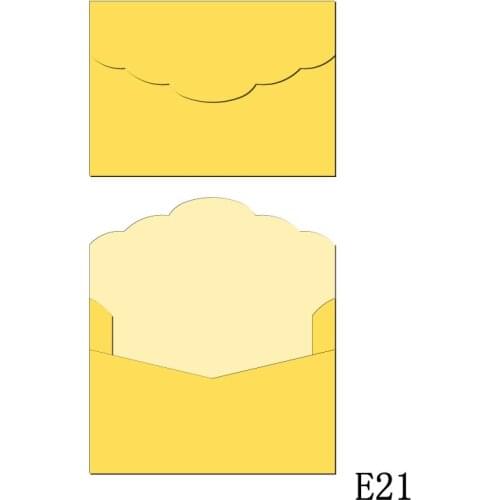 New Envelope Wooden Die Scrapbooking E21 Cutting Dies Multiple Sizes Compatible With Most Die Cutting Machines