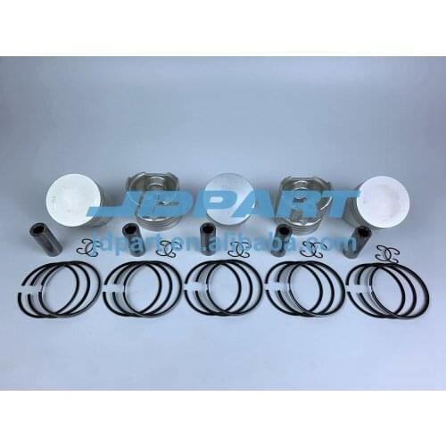 F2302 piston with rings STD For kubota Engine