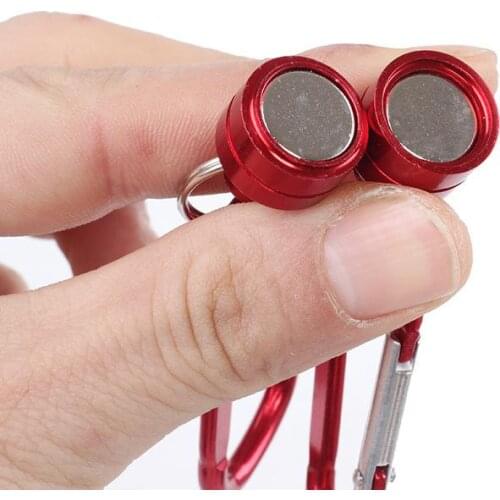 Strong Magnetic Hanging Buckle Retention Rope Magnetic Clasp Gear Release Lanyard Cable Fishing Tackle Camping Tool