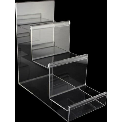 Wallet Display Stand Clear 3-Tier Purse Display Stand Phone Display Holder Jewellery Storage Rack Transparent Acrylic Stand