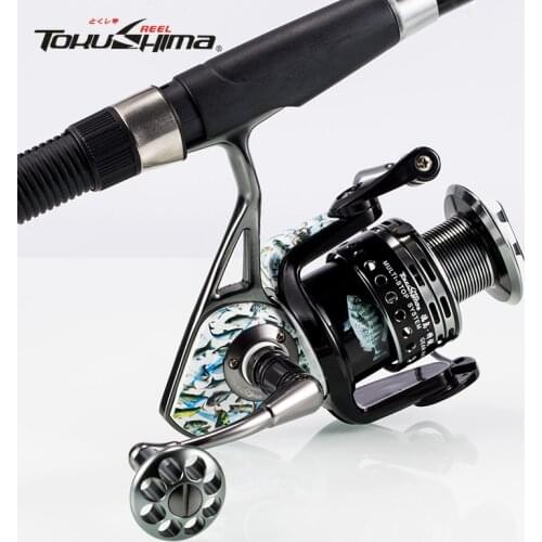 TOKU SHIMA amber FI fishing reel full metal fishing line round sea bream round fishing wheel road spinning wheel rock fishing wh