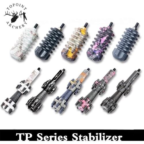 3.5"/6.5" Archery Bow Stabilizer Vibration Dampening Stabilizer Shock Absorber For Compound Bow Outdoor Shooting Accessories