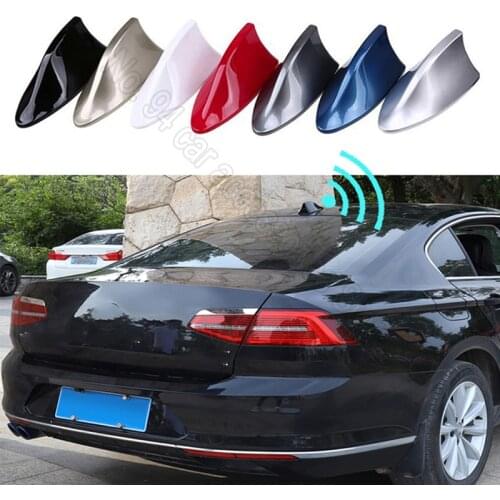 Universal Shark Fin Car Radio Shark Antenna Radio FM FM/AM Signal Design Antenna Antenna Car Shape Decoration