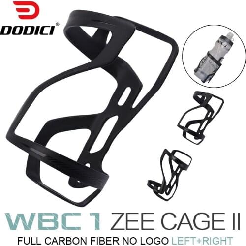 Bicycle Water Bottle Cage Carbon Fiber Drink Cup Holder Rack MTB Road Bike Drum Cycling Amphora Storage Left Right Opening