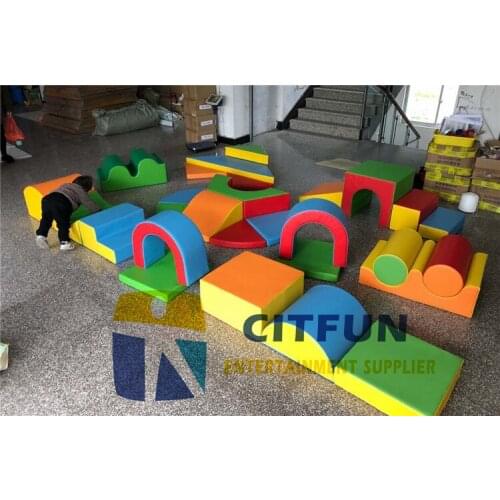 High quality Eco-friendly kids indoor soft play fitness equipment TC-004D