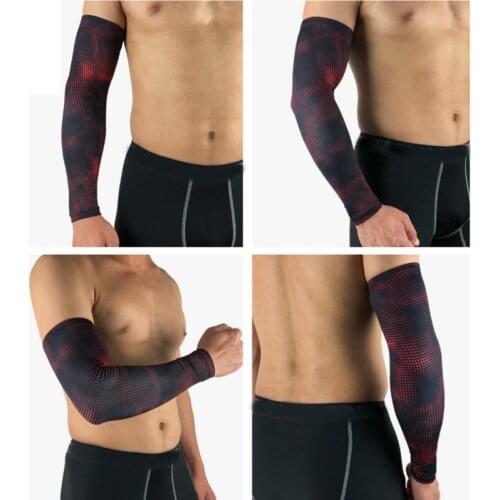 1 pcs Safety Long Elbow Pads Sleeve Breathable Anti Slip Moisture Wicking Elastic Arms Wrap Protector Sportswear