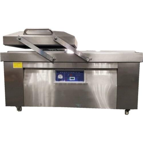 1PC Commercial Vacuum Packaging Machine DRB-ZK700 Solid Liquid Vacuum Sealing Machine Fruit And Vegetable Packaging Machine 380V