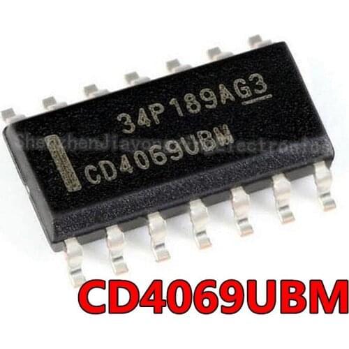 10pcs/lot CD4069UBM CD4069 HEF4069UBT HEF4069 SOP-14 In Stock