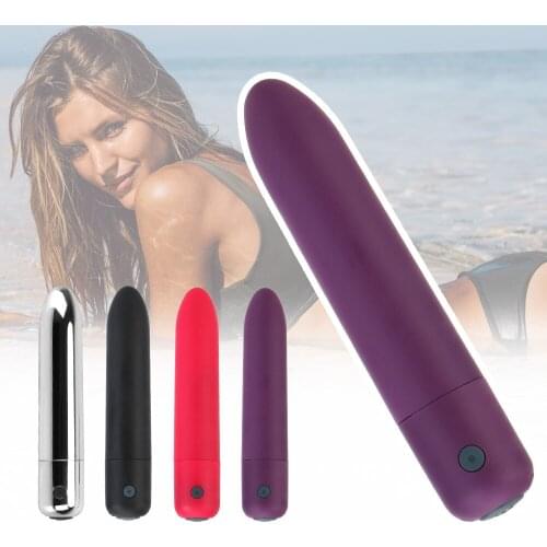 10 Speeds Strong Bullet Vibrator Mini Powerful Dildo Vibrator Vibration Clitoris Stimulator G-spot Massager Sex Toys for Women