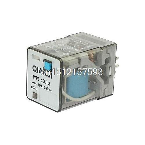 60.13 Type Coil Voltage DC 24V 11 Pin High Power Electronmagnetic Relay