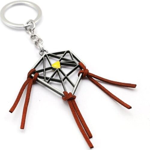 Death Stranding keychain Sams Dream Catcher Key Chain Bridge Baby Key Ring Car Chaveiro Game Pendant Cosplay Jewelry llaveros