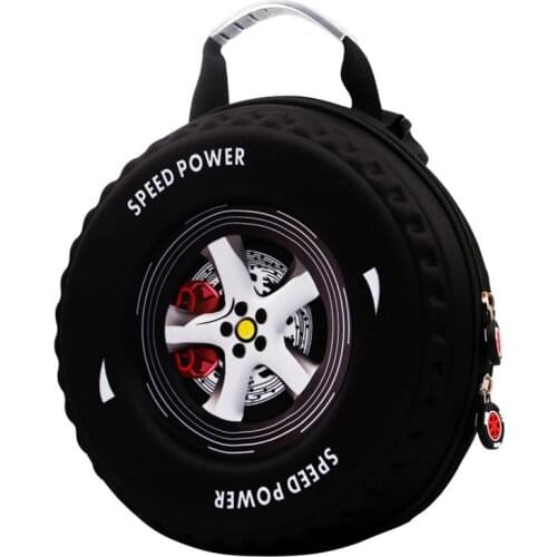 3D Car Tire Children Schoolbag Lovely Kids small Backpack EVA Wheel Kindergarten Bag age 3-5 Baby boys girls Toddler School Bag