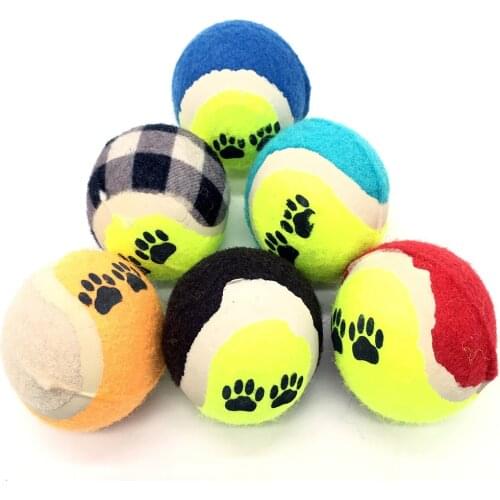 Mini Small Dog Toys For Pets Dogs Chew Ball Puppy Dog Ball For Pet Toy Puppies Tennis Ball Dog Toy Ball Pet Products