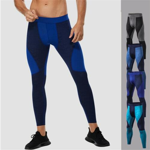 Mens Camouflage Leggings GYM Compression Sports Quick Dry Pant Tight Trousers