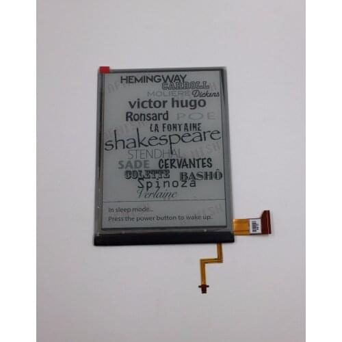 100% new eink 6 inch LCD Display screen for Ritmix RBK-675FL RBK-675 ebook reader 1024*758 free shipping