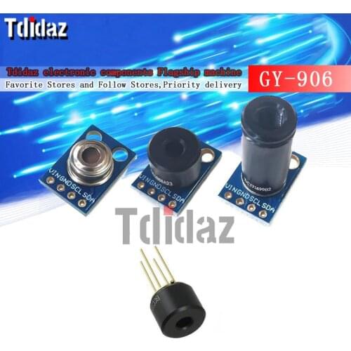 GY-906 MLX90614ESF BAA BCC DCI New MLX90614-DCI infrared temperature sensor module