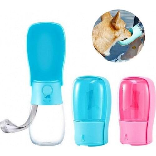 Folded Pet Water Bottle 280ml Drinking Bowl For Small Large Dogs Water Cup Portable Puppy Cats Outdoor Feeding Dispenser