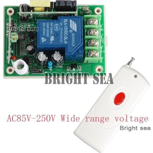 High power85V- 250V 315/433 30A 3000W RF Wireless Remote Control Switch and 1000M remote System For Smart/Intelligent Home light