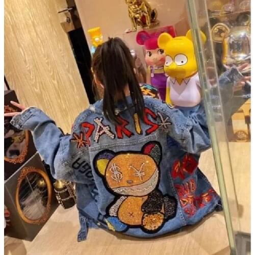 Женские джинсовые куртки Qpipsd China At AliExpress