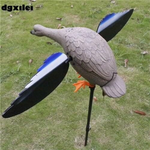 Operates From 4 Finger Batteries Hunting Duck Hunting Goods Hunting Decoy With Wings Spinning