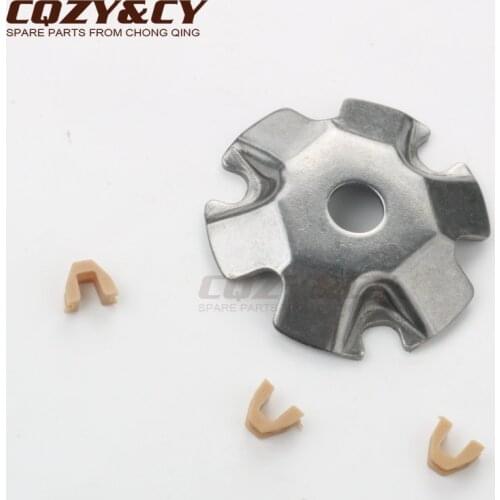 Scooter Variator ramp plate & Slider for SYM Fiddle 2 50 Orbit 1 50cc 4-stroke AC (after 2008 AV05W)