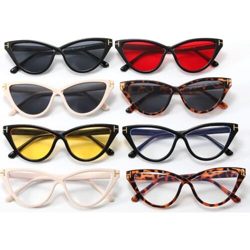 Fashion Design Sunglasses Women Cat Eye Vintage Leopard Sun Glasses Pink Shades for Female Eyeglasses Uv400 Gafas De Sol Mujer