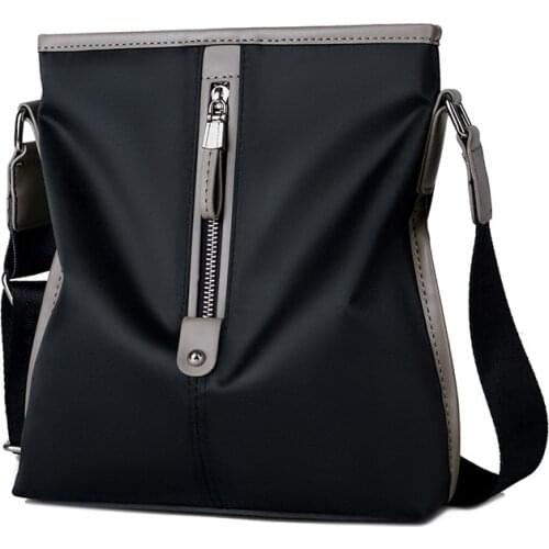 New Retro single shoulder bag leisure messenger bag fashion mens Bag Canvas cross bag vertical small backpack