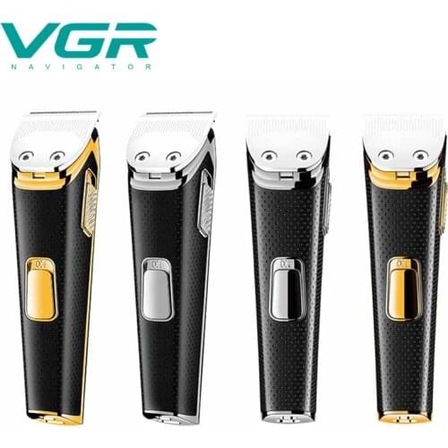 VGR 022 hair trimmer rechargeable hair clipper haircut machine oilhead clipper white hair carving clipper washable waterproof