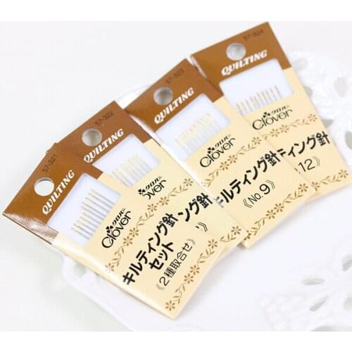 Japanese Coke CLOVER tool, Quilting patchwork, crimping needle 57-321/322/323/324