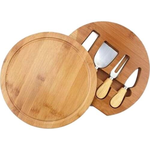 Wooden Cheese Board Knives Set Cheese Cutlery Steel Butter Slicer Cutter Spatula Mini Knife Cheese F3V8