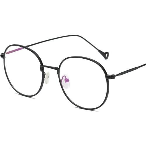 2018 Vintage Round Glasses frame retro Female Brand Designer gafas De Sol Spectacle Plain eye Glasses Gafas eyeglasses eyewear