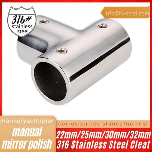 OEM ODM Custom stainless steel 3 way elbow 90 Degree pipe rail tee fitting