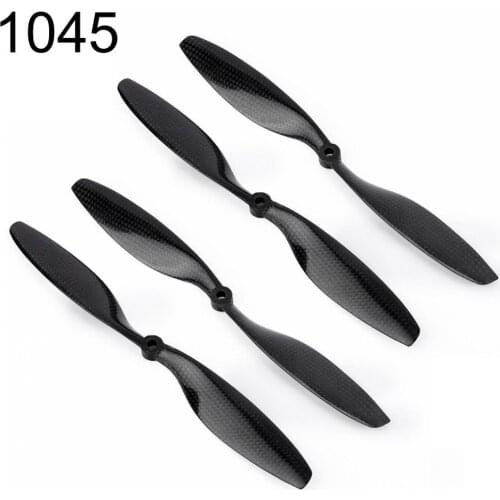 4 pieces 10x4.5 1045 Carbon Fiber Propeller for Multicopter F450 F550 Drone RC Spare Parts CW CCW Props Replacement Blade Wing