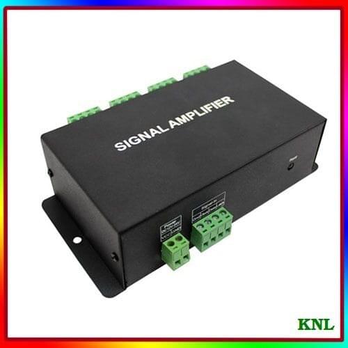 8 Groups Led RGB SPI Signal Amplifier RGB Led Strip WS2812B WS2811 WS2813 Signal Date Repeater for Dream Color Tape DC 12V-24V