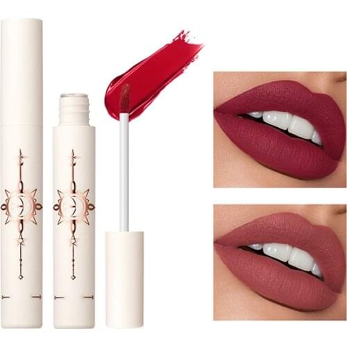 Velvet Matte Lip Glaze Non Stick Cup Lip Gloss Makeup Waterproof Liquid Lipstick Lip Glaze