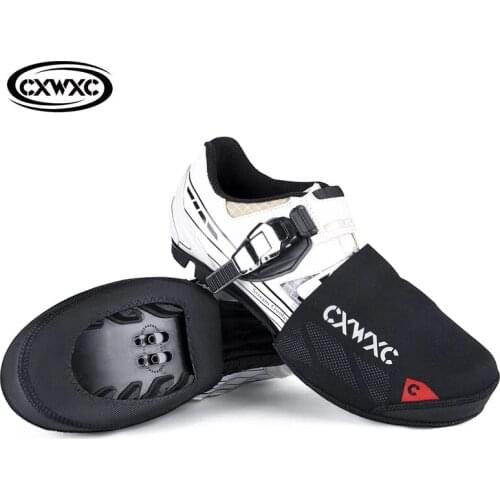 CXWXC Winter Cycling Toe Covers Bicycle Overshoes Bike Shoes Cover MTB Road Windproof Neoprene Waterproof Protector Booties Case
