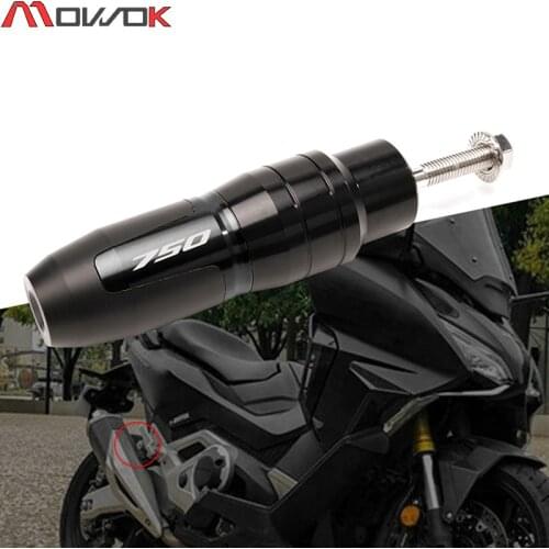 For HONDA Forza 750 FORZA750 2020-2021 Motorcycle CNC Accessoires Falling protection Exhaust Slider Crash pad slider