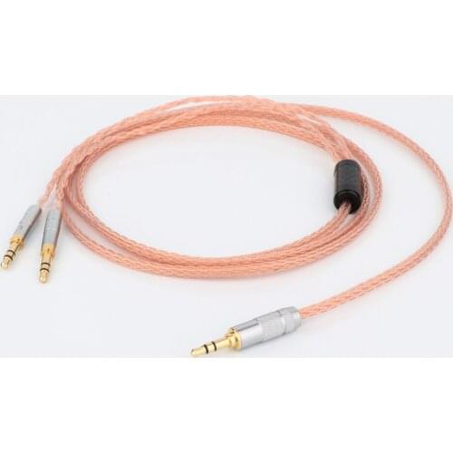 Preffair 6N OCC Earphone Cable For Denon AH-D7200 AH-D5200 AH-D9200 3.5mm Headphone upgraded Cable