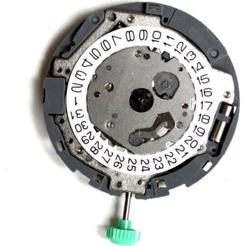 Quartz Watch for MIYOTA OS10 Movement Date at 3' with Attached Stem Battery Watch Repair Parts
