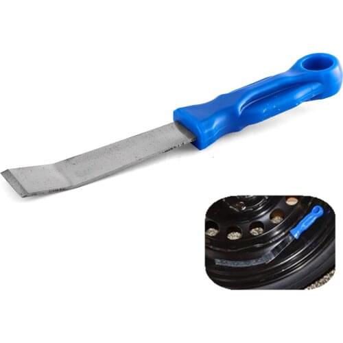 Metal Scraper for Adhensive Stick On Wheel Weights Removal Tape Wheel Balancer Remover Tire Tool Cutter