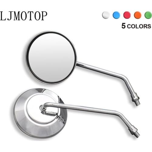 Motorcycle Rear View Mirror Electrombile Back Side Mirrors 8 10mm For Suzuki GSF1250 BANDIT GSF650 BANDIT GSX1250 GSX1400