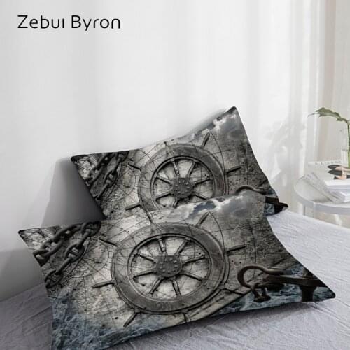 3D Pillowcase,Pillow Case Custom/50x70/50x75/50x80/70x70 Decorative Pillow Cover, steering wheel Bedding,Drop Ship