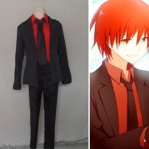 Ansatsu Kyoushitsu Cosplay Clothing Assassination Classroom Akabane Karma Cosplay Costume Customized